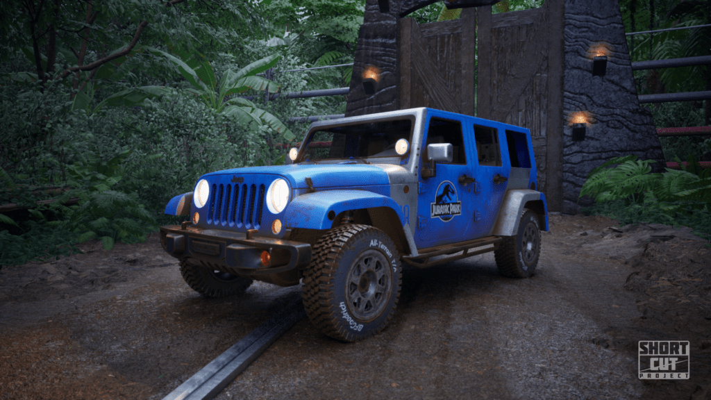 Jurassic World Jeep - Master 3D Artist Fundamentals — Shortcut Admin
