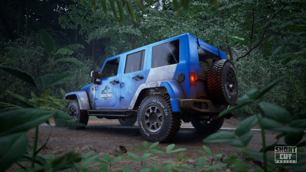 Jurassic World Jeep - Master 3D Artist Fundamentals — Shortcut Admin
