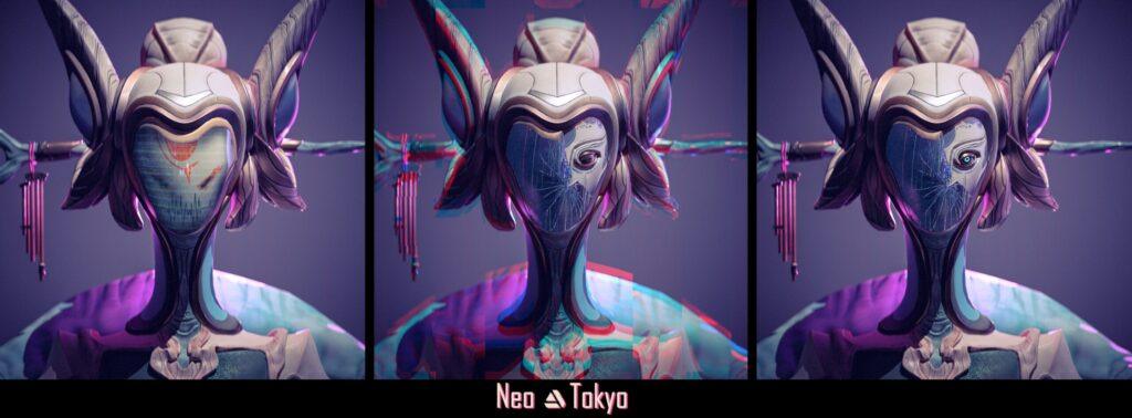 Blue Night Project - Neo Tokyo Artstation Challenge — Clara L. Vegel