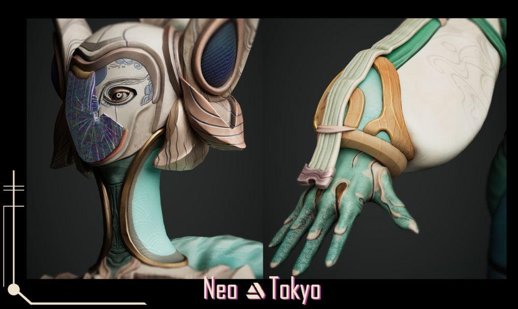 Blue Night Project - Neo Tokyo Artstation Challenge — Clara L. Vegel