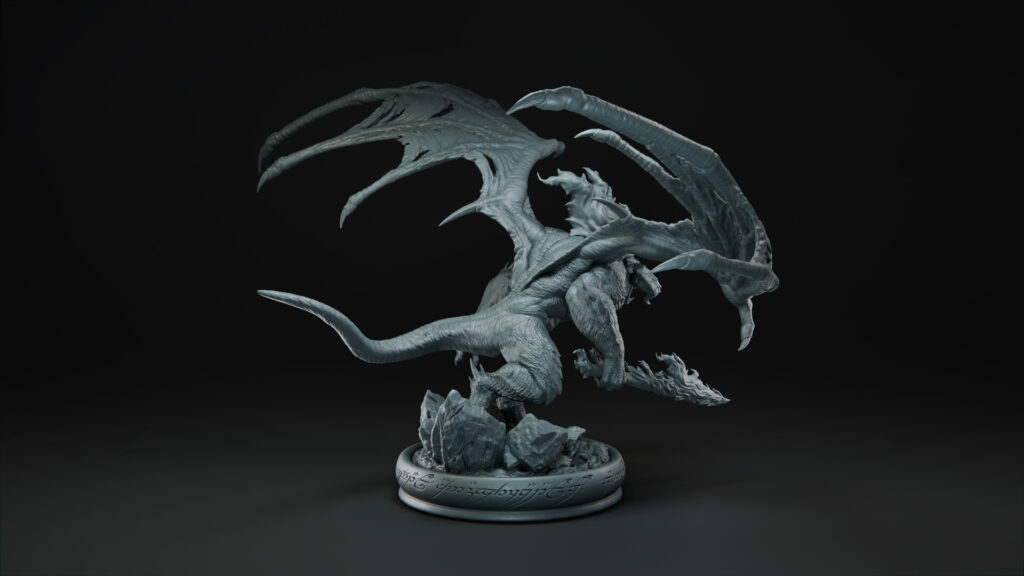 LOTR Balrog miniatura — Giovanni Orlando