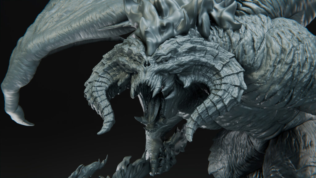 LOTR Balrog miniatura — Giovanni Orlando