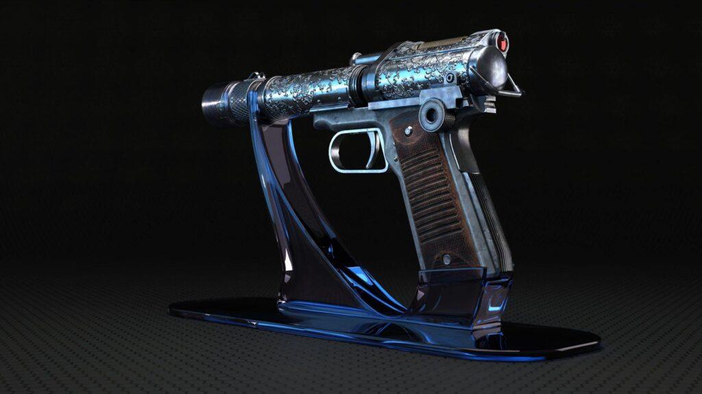 Kay Vess' Blaster - Star Wars Outlaws - 3D Fan Art — Daniele Bonacini