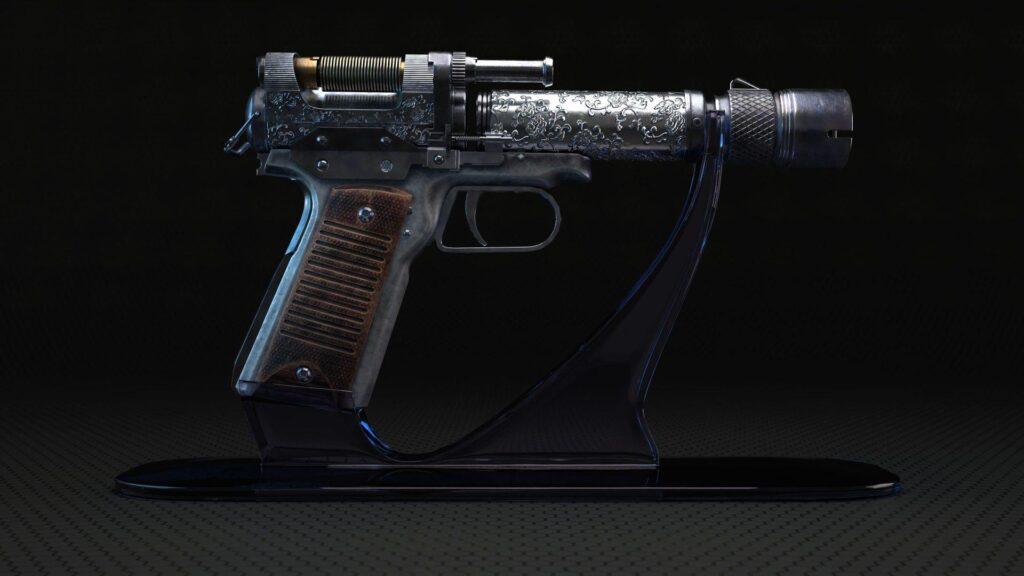 Kay Vess' Blaster - Star Wars Outlaws - 3D Fan Art — Daniele Bonacini