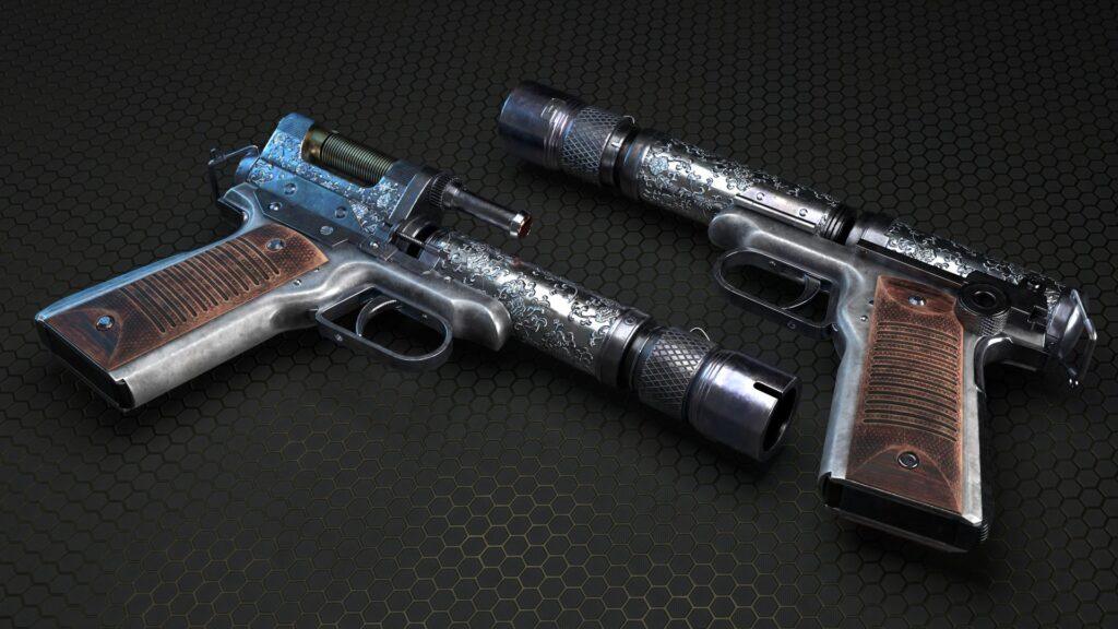 Kay Vess' Blaster - Star Wars Outlaws - 3D Fan Art — Daniele Bonacini