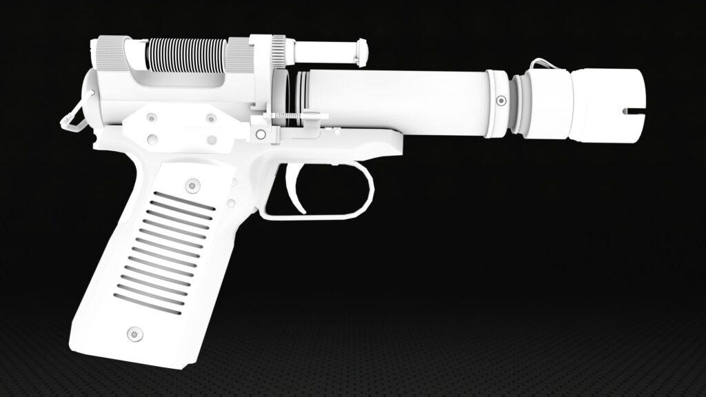 Kay Vess' Blaster - Star Wars Outlaws - 3D Fan Art — Daniele Bonacini