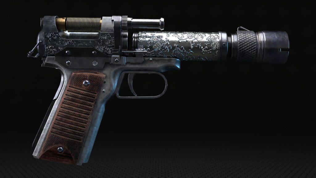Kay Vess' Blaster - Star Wars Outlaws - 3D Fan Art — Daniele Bonacini