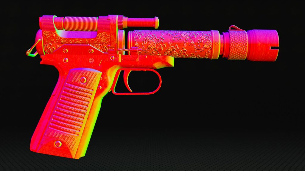 Kay Vess' Blaster - Star Wars Outlaws - 3D Fan Art — Daniele Bonacini