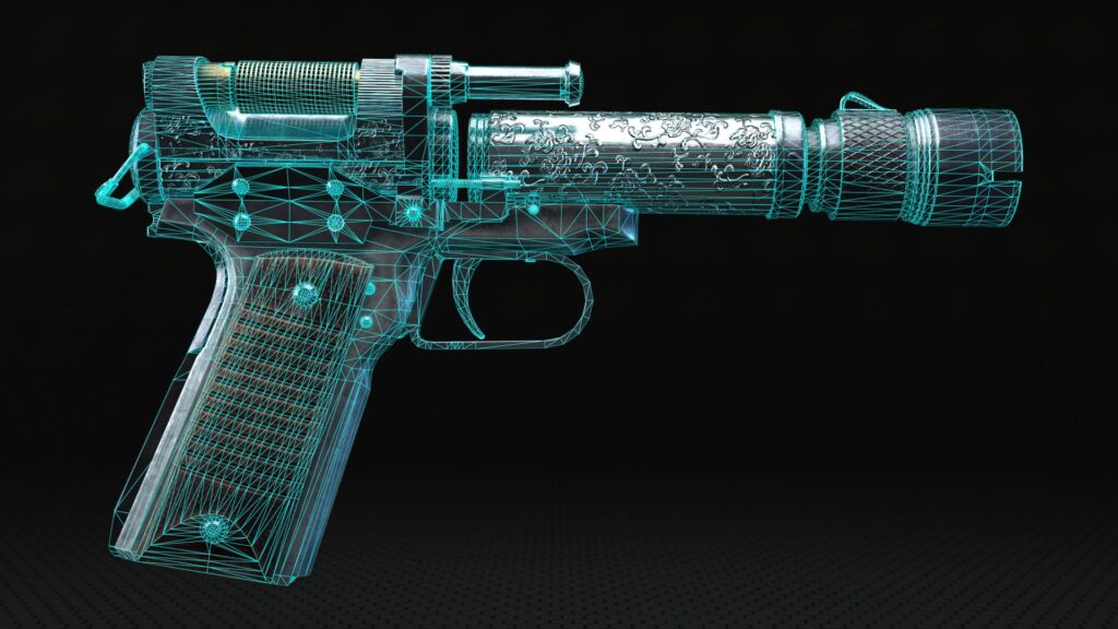 Kay Vess' Blaster - Star Wars Outlaws - 3D Fan Art — Daniele Bonacini