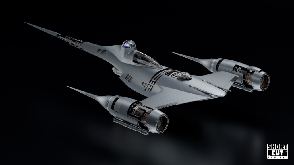 Naboo N-1 Starfighter di The Mandalorian, progetto di Shortcut Admin, immagine 2 di 20