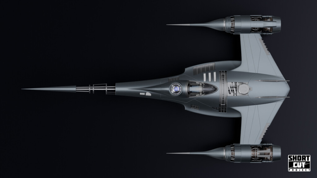Naboo N-1 Starfighter di The Mandalorian, progetto di Shortcut Admin, immagine 3 di 20