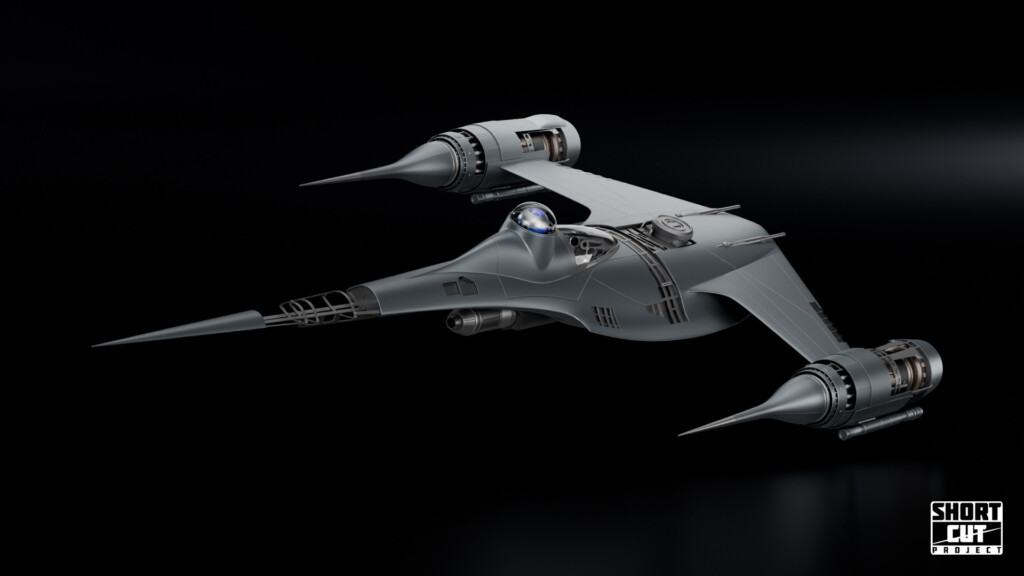 Naboo N-1 Starfighter di The Mandalorian, progetto di Shortcut Admin, immagine 4 di 20