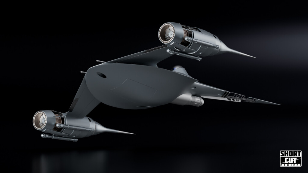 Naboo N-1 Starfighter di The Mandalorian, progetto di Shortcut Admin, immagine 5 di 20