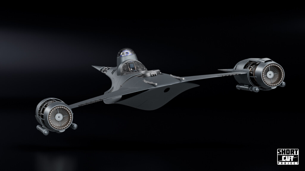 Naboo N-1 Starfighter di The Mandalorian, progetto di Shortcut Admin, immagine 6 di 20