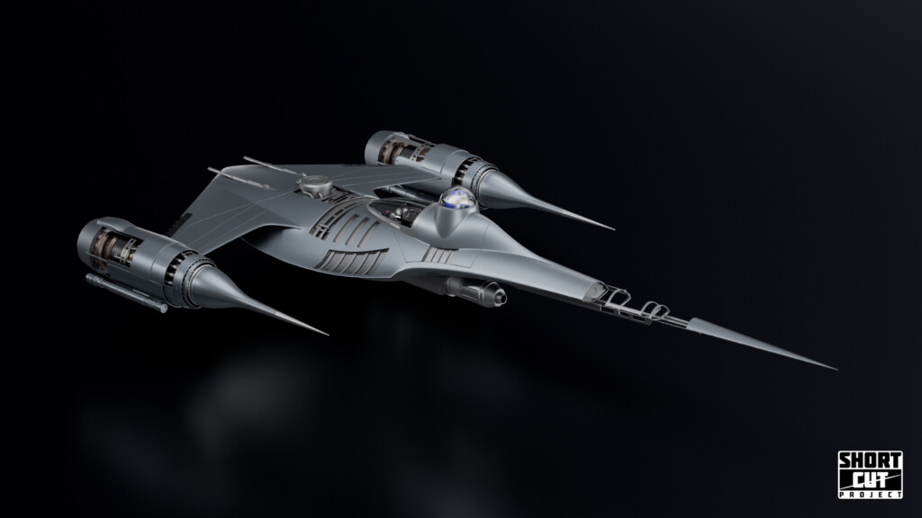 Naboo N-1 Starfighter di The Mandalorian, progetto di Shortcut Admin, immagine 12 di 20