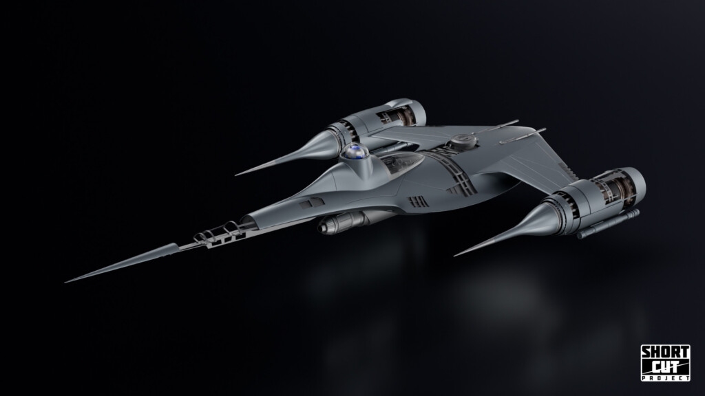 Naboo N-1 Starfighter di The Mandalorian, progetto di Shortcut Admin, immagine 13 di 20