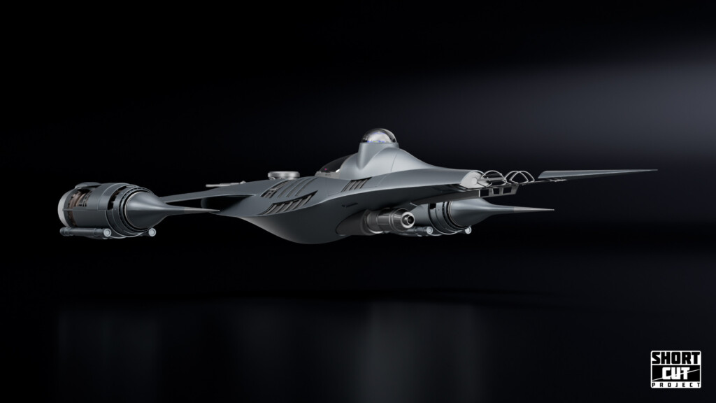 Naboo N-1 Starfighter di The Mandalorian, progetto di Shortcut Admin, immagine 15 di 20