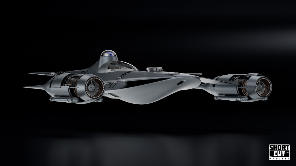 Naboo N-1 Starfighter di The Mandalorian, progetto di Shortcut Admin, immagine 19 di 20