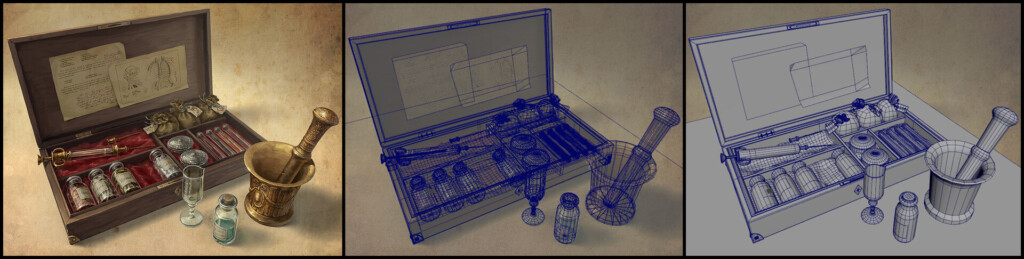 3D Low Poly Med Kit (2020), progetto di Giuseppe Gambera, immagine 2 di 2