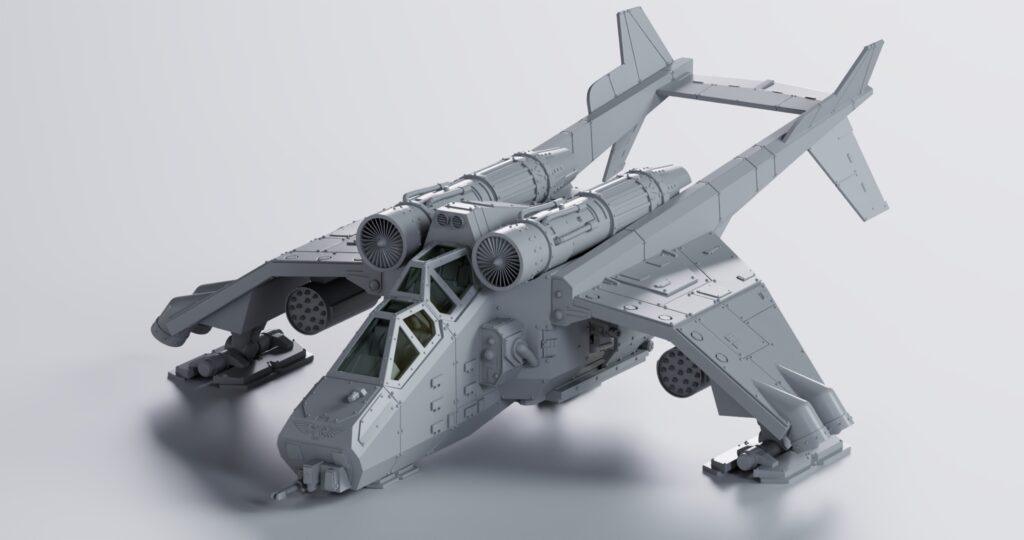 Warhammer 40k: Valkyrie, progetto di Antonio Caiulo, immagine 1 di 5