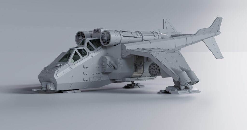 Warhammer 40k: Valkyrie, progetto di Antonio Caiulo, immagine 2 di 5