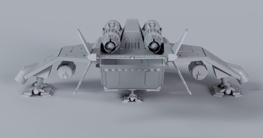 Warhammer 40k: Valkyrie, progetto di Antonio Caiulo, immagine 3 di 5