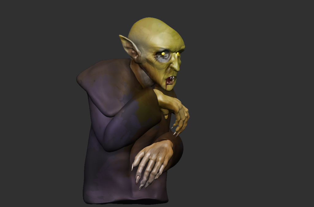 Sculpt Battle Vampires, progetto di patrizia russo: NO sferatu